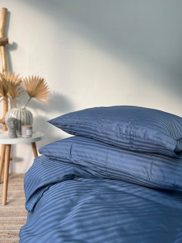 Striped Percale Fabric – 100% Egyptian Cotton (Code 4823)
